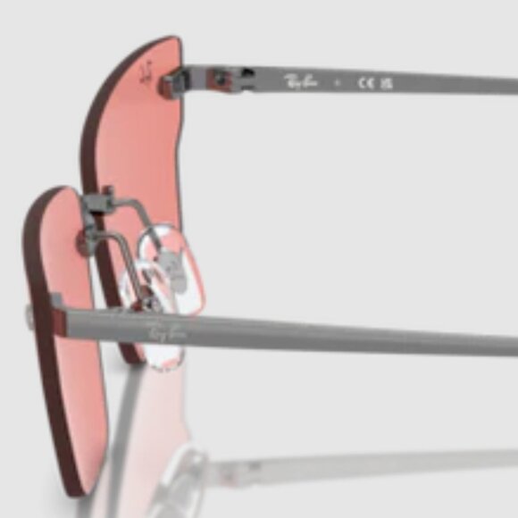 RAY-BAN ANH CHERRY PINK BUTTERFLY SUNGLASSES main image 16